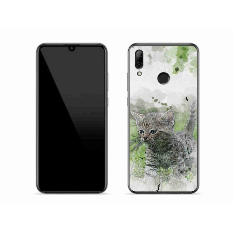 Gélový kryt mmCase na mobil Huawei P Smart (2019) - roztomilé mačiatko 1