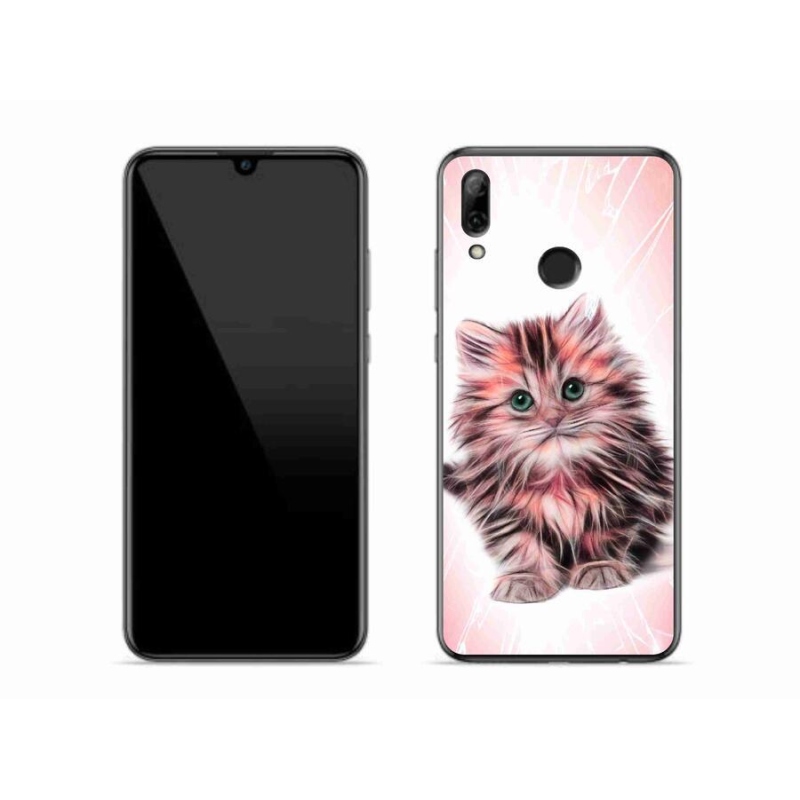 Gélový kryt mmCase na mobil Huawei P Smart (2019) - roztomilé mačiatko