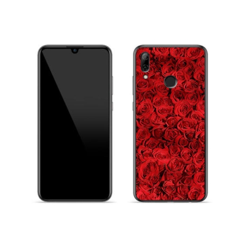 Gélový kryt mmCase na mobil Huawei P Smart (2019) - ruža