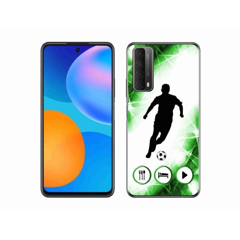 Gélový kryt mmCase na mobil Huawei P Smart (2021) - futbalista