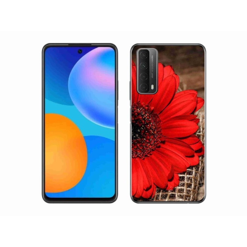 Gélový kryt mmCase na mobil Huawei P Smart (2021) - gerbera