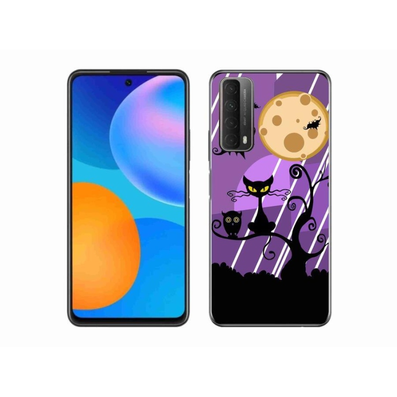 Gélový kryt mmCase na mobil Huawei P Smart (2021) - halloween