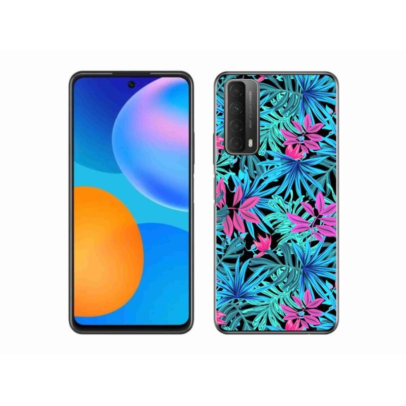 Gélový kryt mmCase na mobil Huawei P Smart (2021) - kvety 3