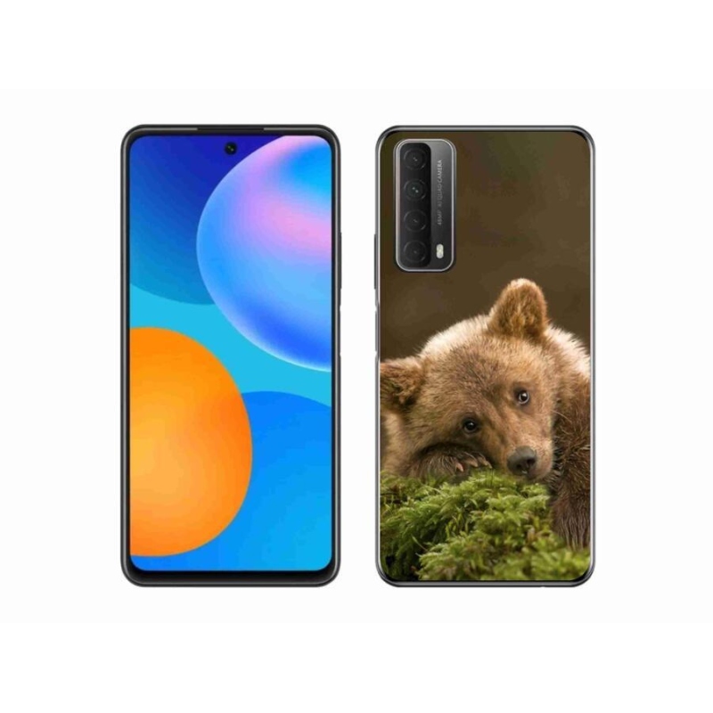 Gélový kryt mmCase na mobil Huawei P Smart (2021) - medveď