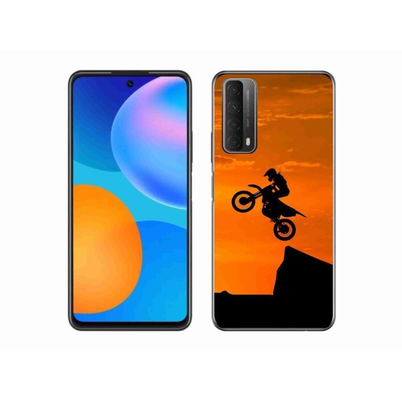 Gélový kryt mmCase na mobil Huawei P Smart (2021) - motocross