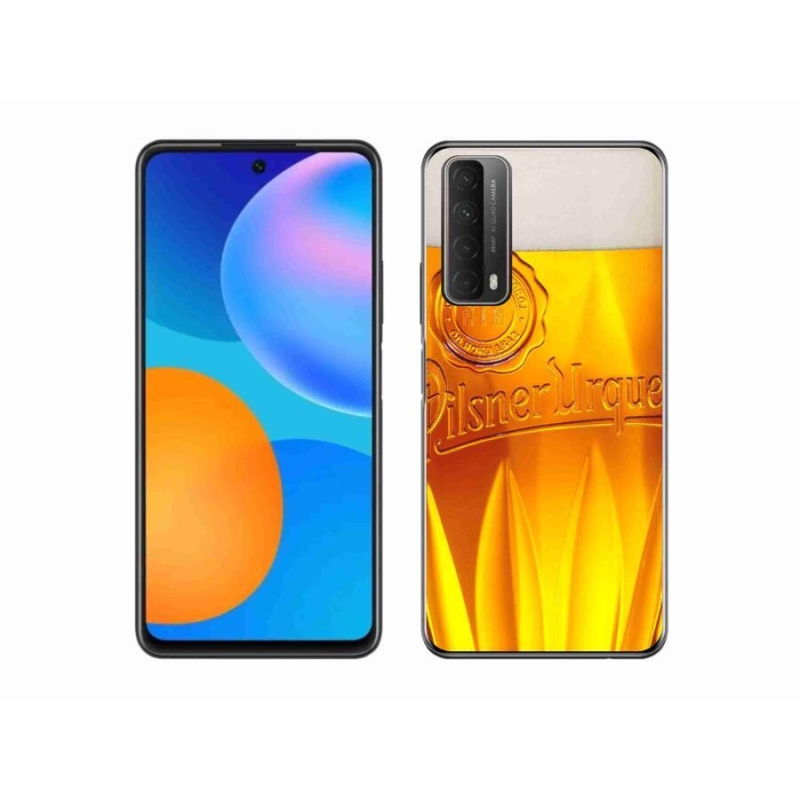 Gélový kryt mmCase na mobil Huawei P Smart (2021) - pivo