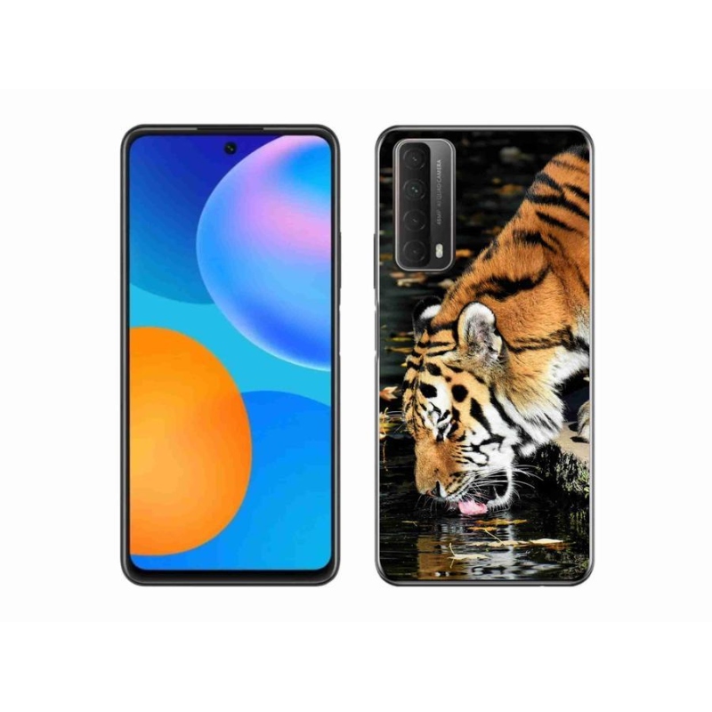 Gélový kryt mmCase na mobil Huawei P Smart (2021) - smädný tiger