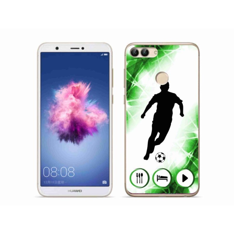 Gélový kryt mmCase na mobil Huawei P Smart - futbalista