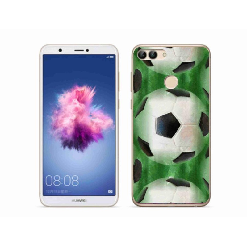 Gélový kryt mmCase na mobil Huawei P Smart - futbalová lopta