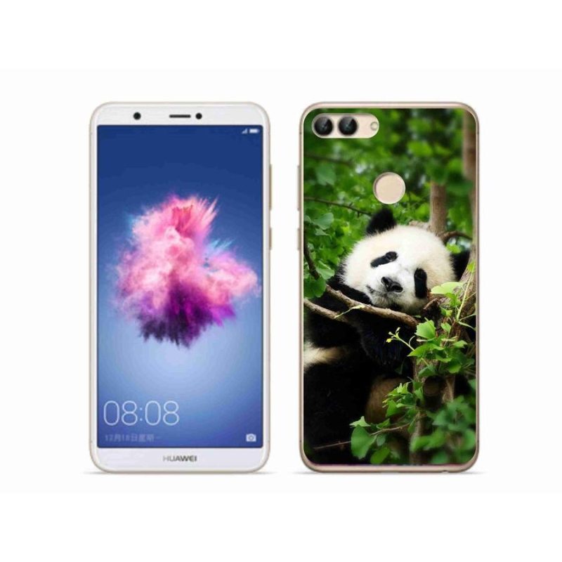 Gélový kryt mmCase na mobil Huawei P Smart - panda