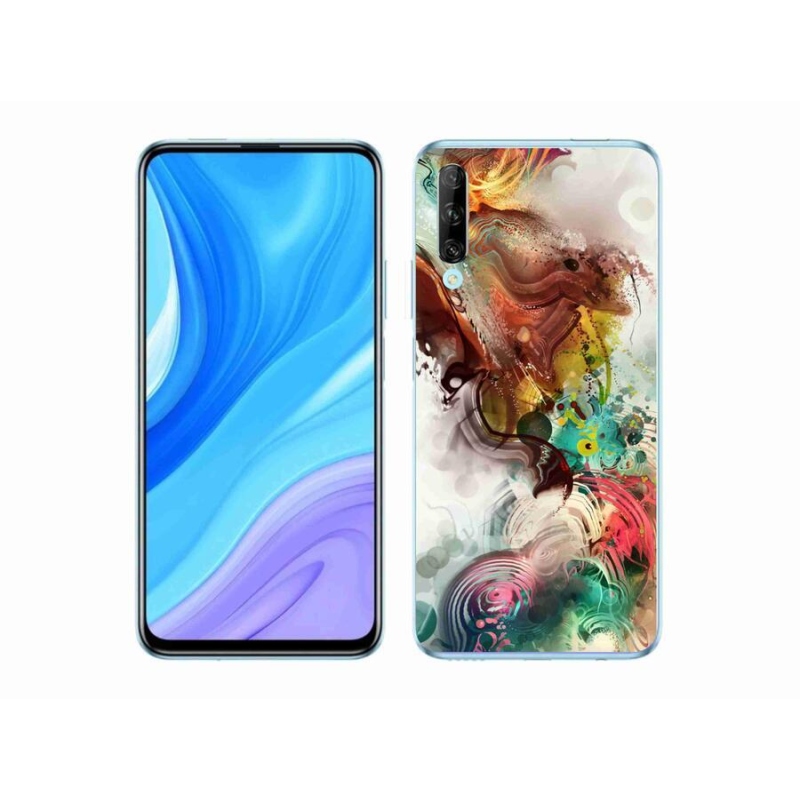 Gélový kryt mmCase na mobil Huawei P Smart Pro (2019) - abstrakt 1