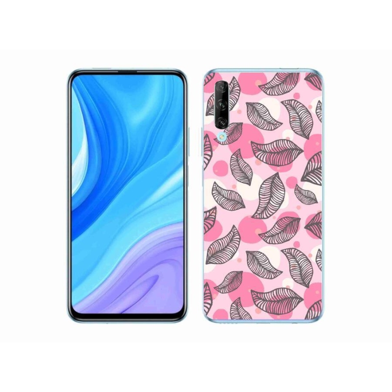 Gélový kryt mmCase na mobil Huawei P Smart Pro (2019) - kreslené padajúce listy