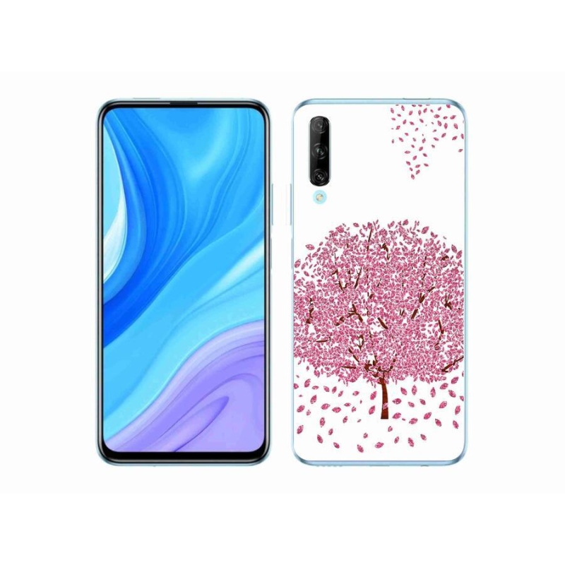 Gélový kryt mmCase na mobil Huawei P Smart Pro (2019) - kreslený strom s listami