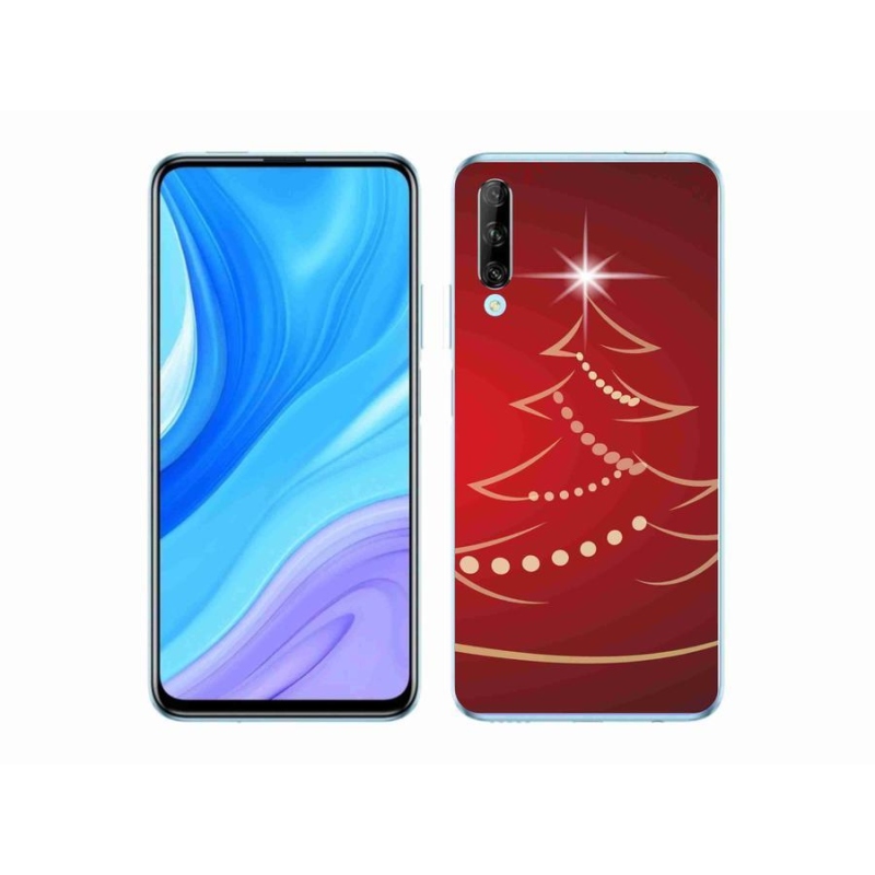 Gélový kryt mmCase na mobil Huawei P Smart Pro (2019) - kreslený vianočný stromček