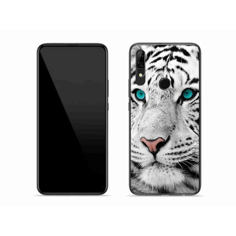 Gélový kryt mmCase na mobil Huawei P Smart Z - biely tiger