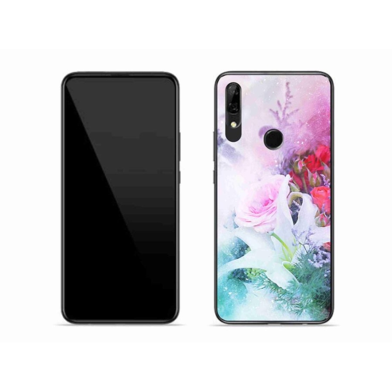 Gélový kryt mmCase na mobil Huawei P Smart Z - kvety 4