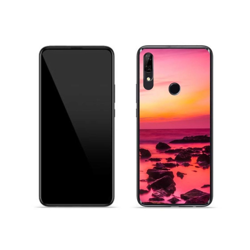 Gélový kryt mmCase na mobil Huawei P Smart Z - more a žiara