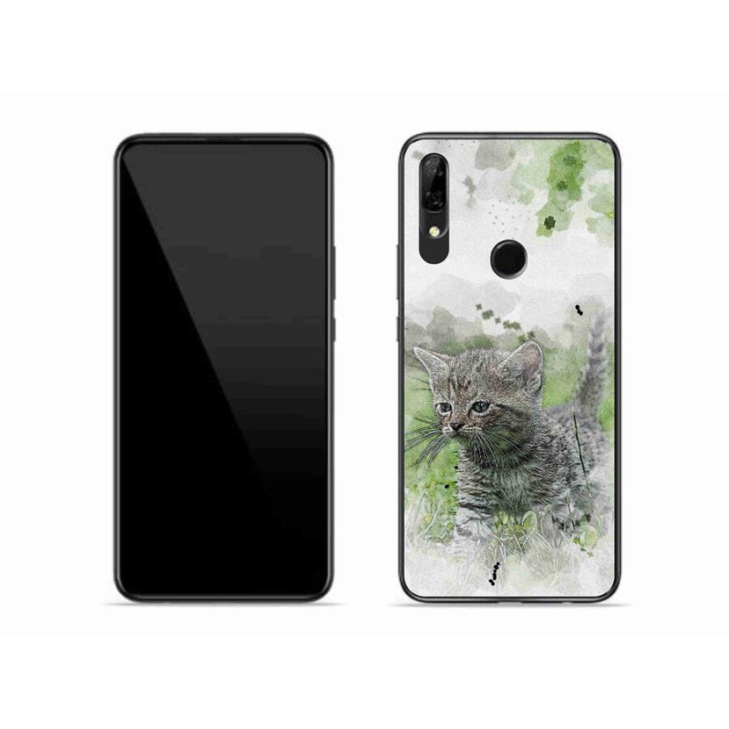 Gélový kryt mmCase na mobil Huawei P Smart Z - roztomilé mačiatko 1