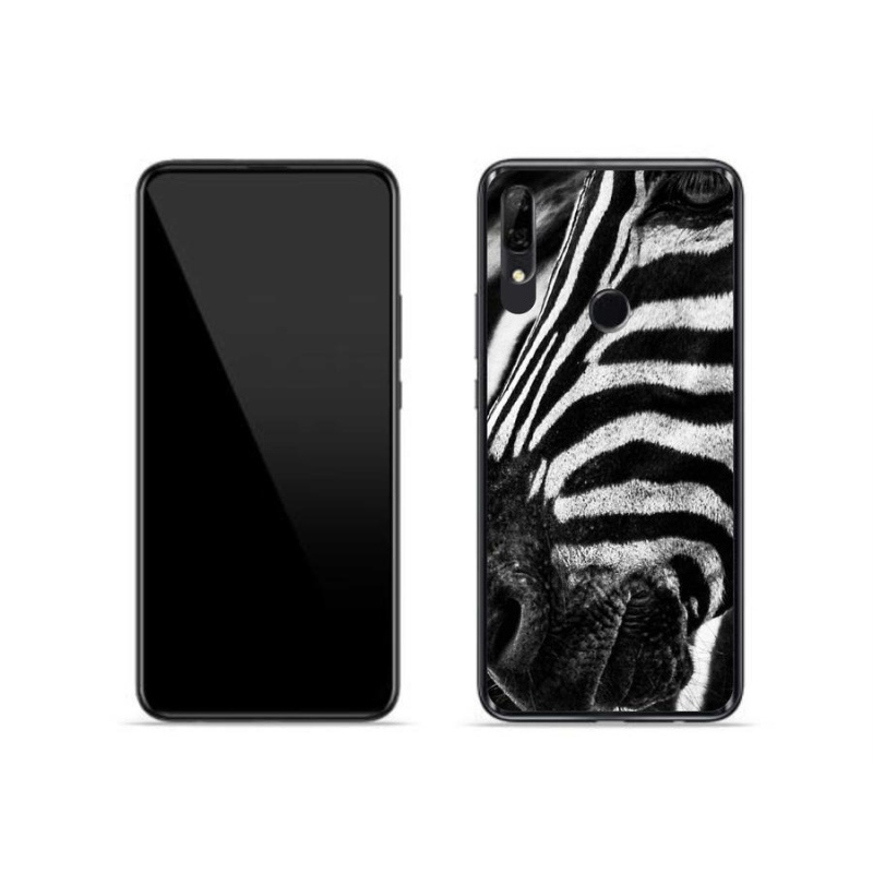 Gélový kryt mmCase na mobil Huawei P Smart Z - zebra