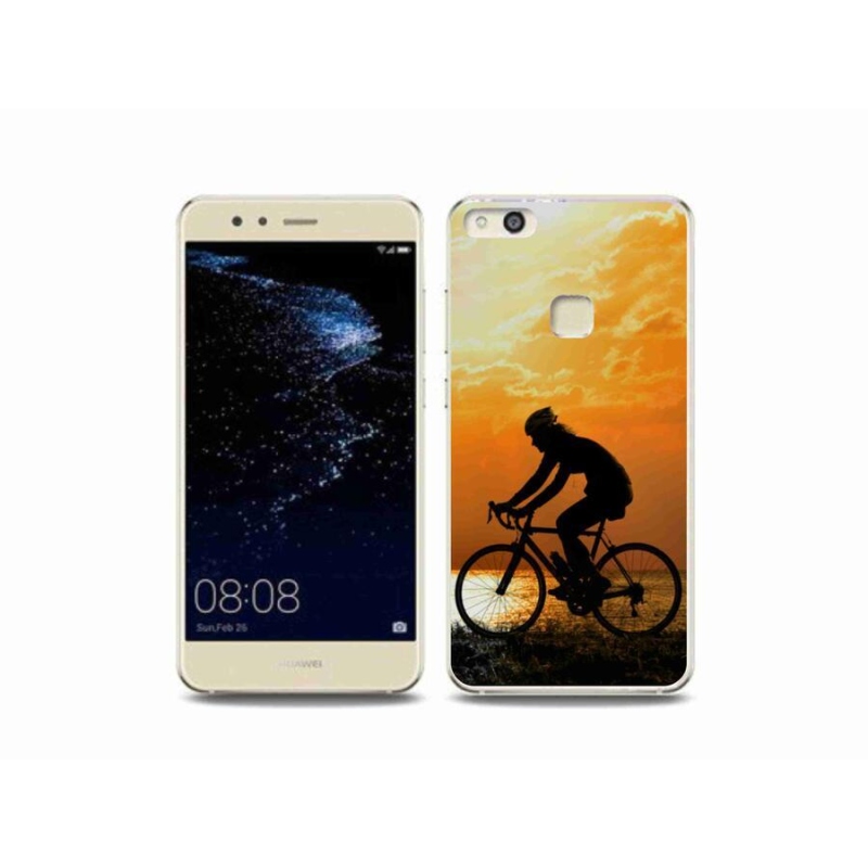 Gélový kryt mmCase na mobil Huawei P10 Lite - cyklovýlety