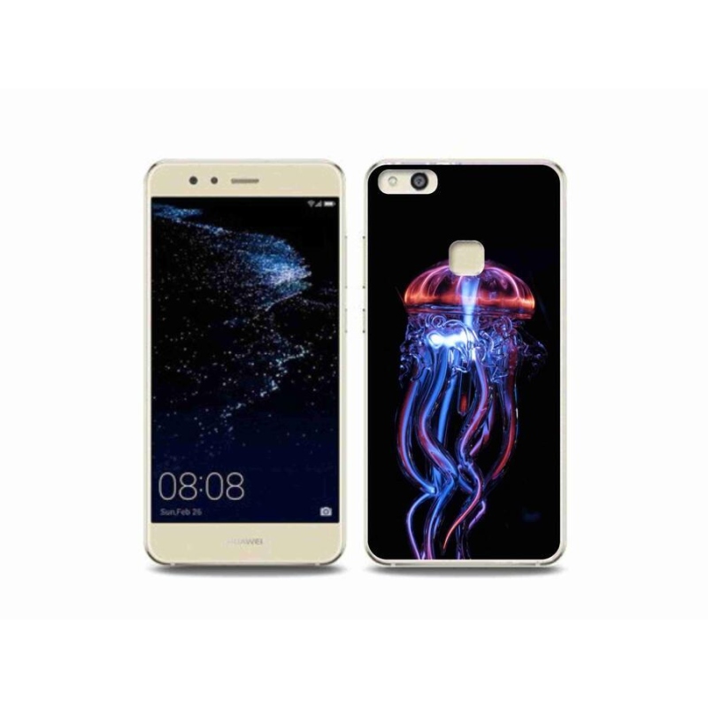 Gelový kryt mmCase na mobil Huawei P10 Lite - medúza