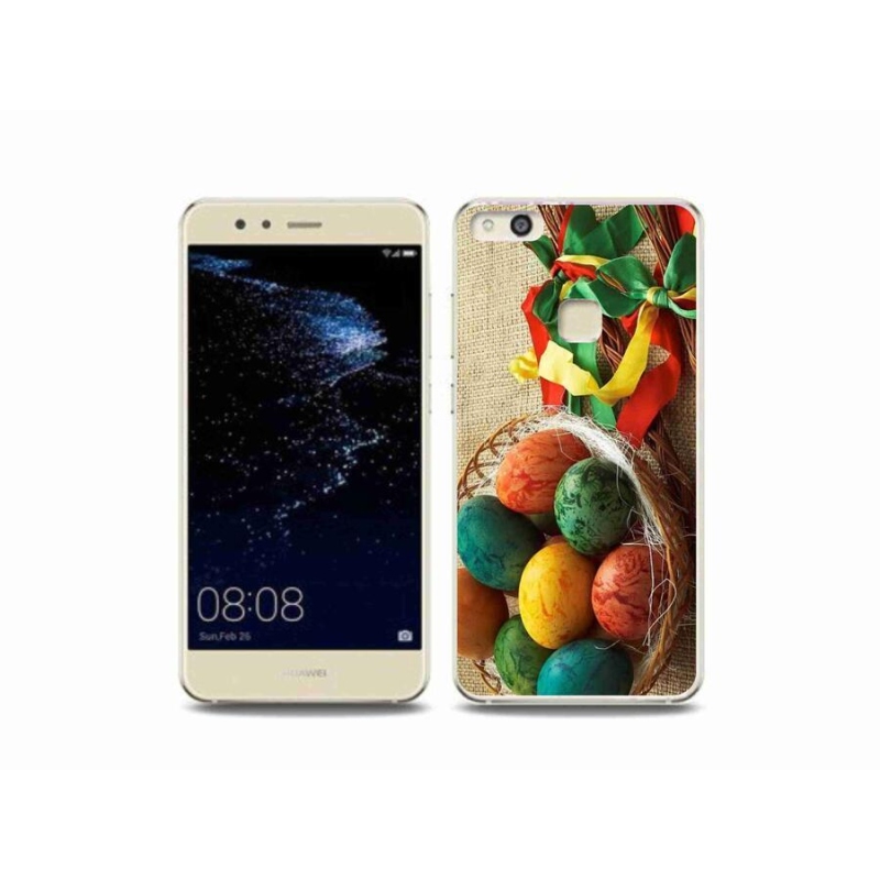 Gélový kryt mmCase na mobil Huawei P10 Lite - korbáče a vajíčka