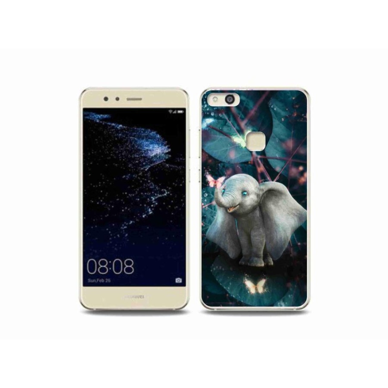 Gélový kryt mmCase na mobil Huawei P10 Lite - roztomilý slon