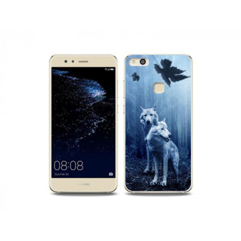 Gélový kryt mmCase na mobil Huawei P10 Lite - vlci v lese