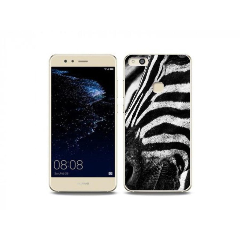 Gélový kryt mmCase na mobil Huawei P10 Lite - zebra