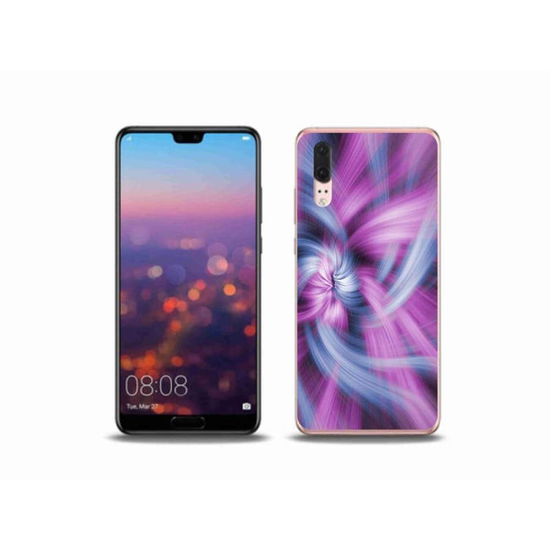 Gélový kryt mmCase na mobil Huawei P20 - abstrakt 12