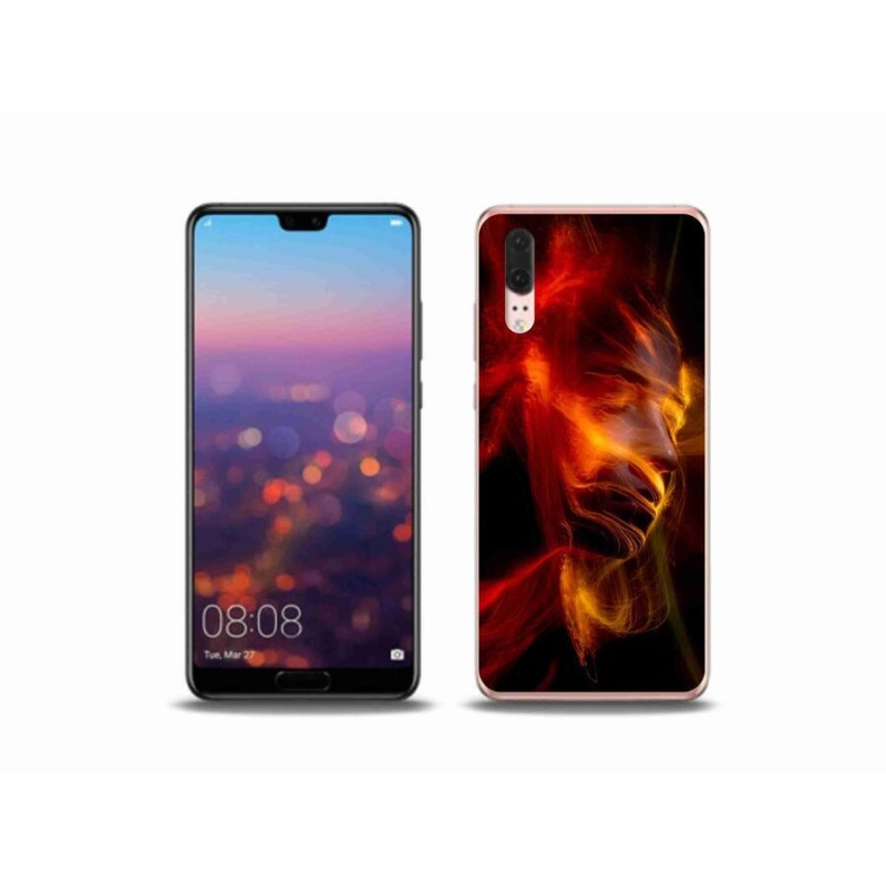 Gélový kryt mmCase na mobil Huawei P20 - abstrakt 18