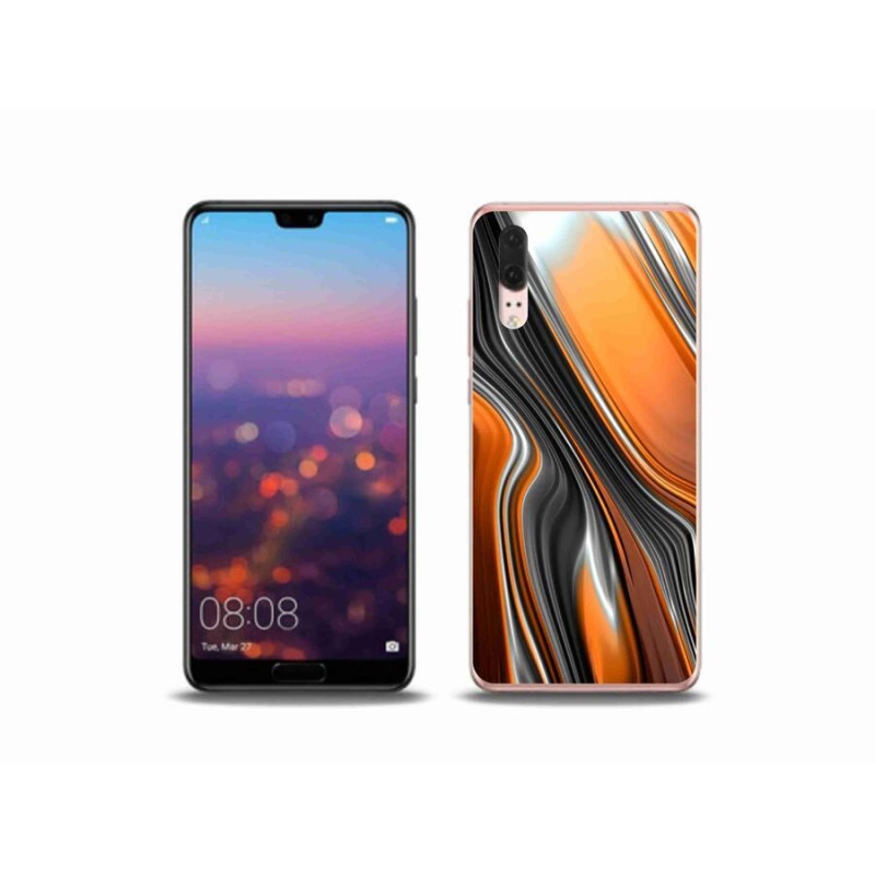 Gélový kryt mmCase na mobil Huawei P20 - abstrakt 3