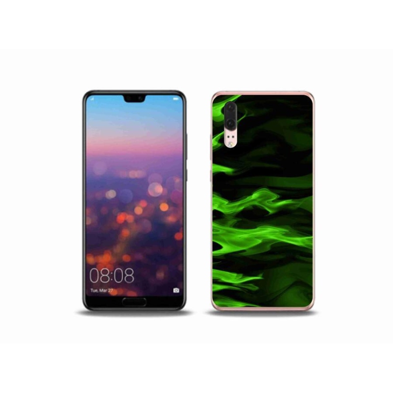 Gélový kryt mmCase na mobil Huawei P20 - abstraktné vzor 10