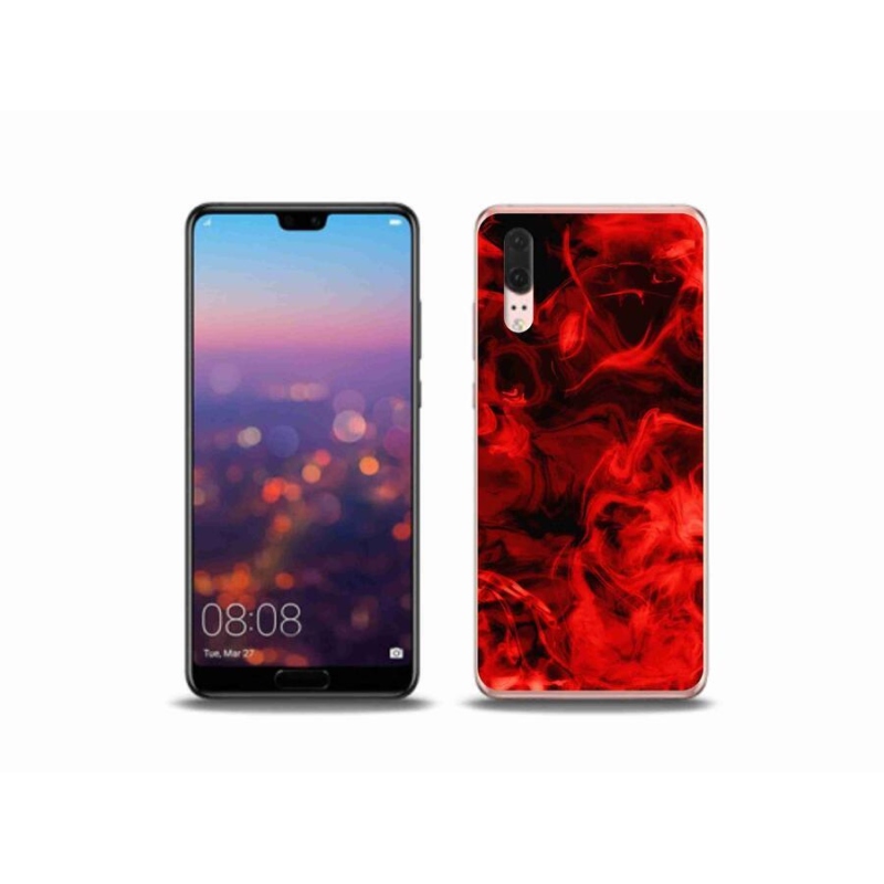 Gélový kryt mmCase na mobil Huawei P20 - abstraktné vzor 11