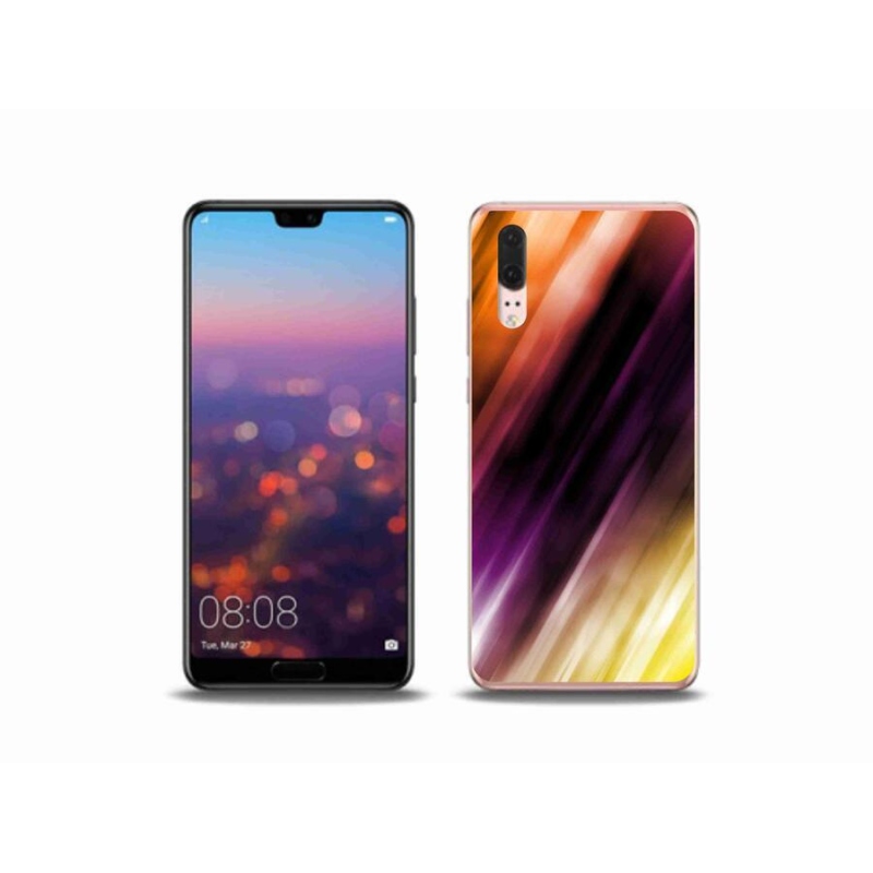 Gélový kryt mmCase na mobil Huawei P20 - abstraktné vzor 5