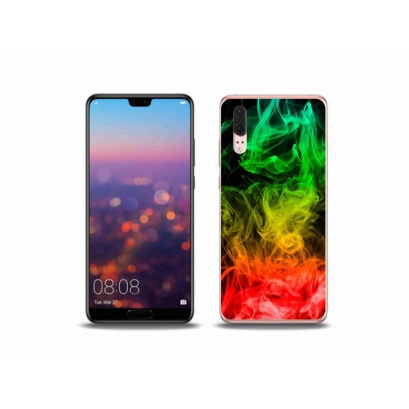 Gélový kryt mmCase na mobil Huawei P20 - abstraktné vzor 7