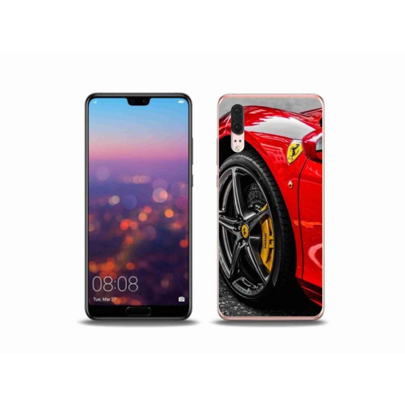 Gélový kryt mmCase na mobil Huawei P20 - auto 1