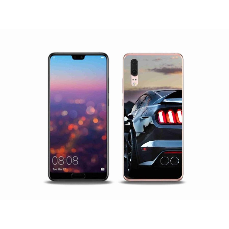 Gélový kryt mmCase na mobil Huawei P20 - auto 7