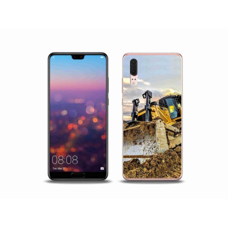 Gélový kryt mmCase na mobil Huawei P20 - bager