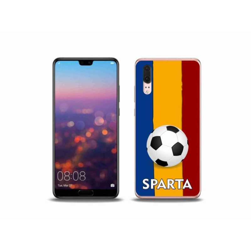 Gélový kryt mmCase na mobil Huawei P20 - futbal 1