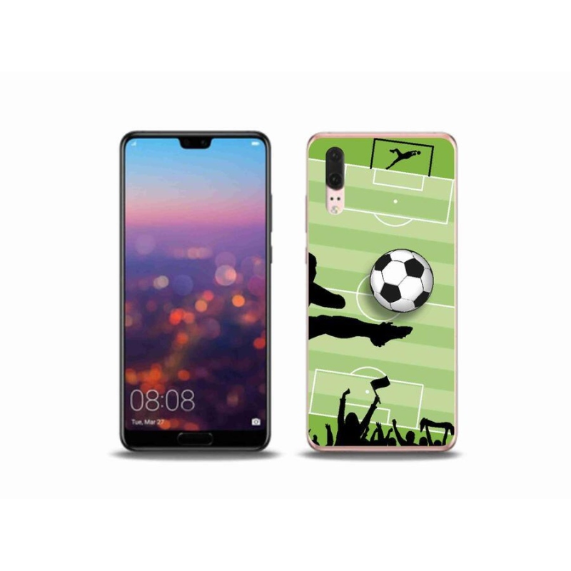 Gélový kryt mmCase na mobil Huawei P20 - futbal 3