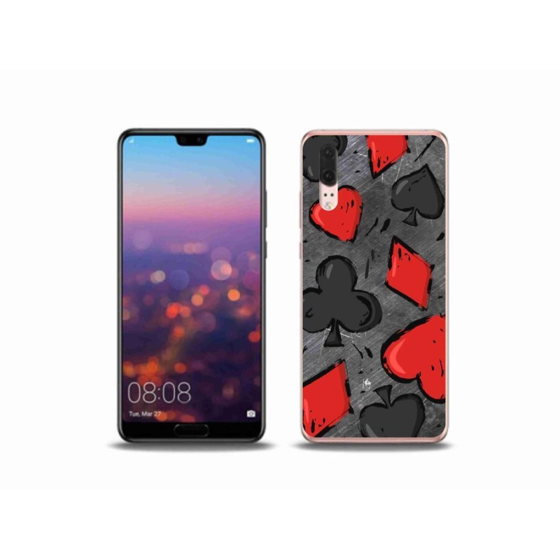 Gélový kryt mmCase na mobil Huawei P20 - karta 1