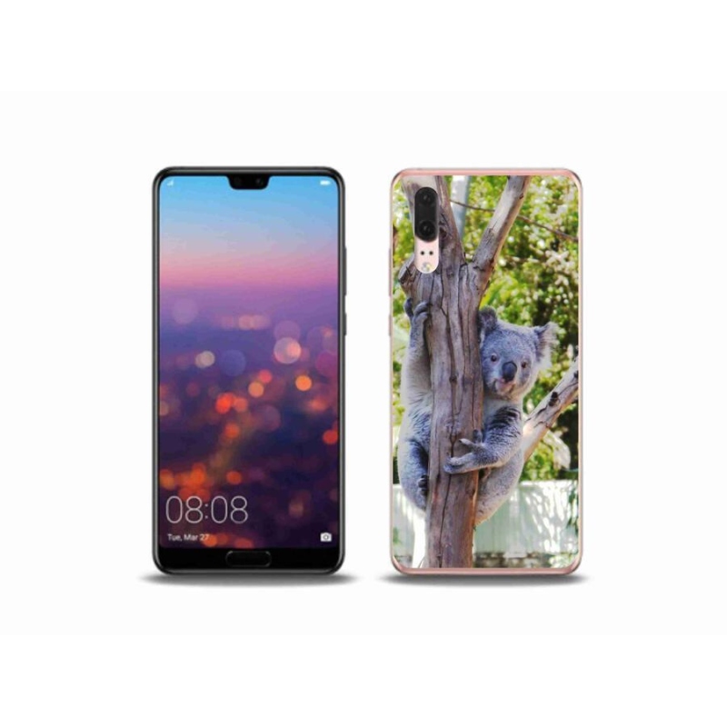 Gélový kryt mmCase na mobil Huawei P20 - koala