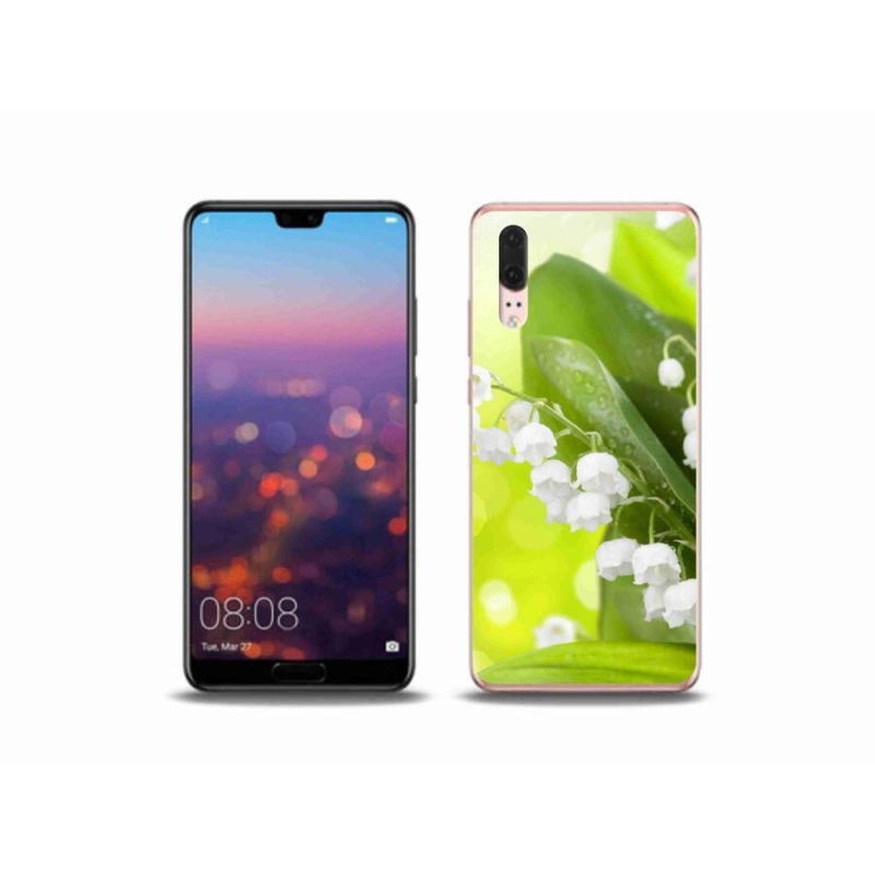 Gélový kryt mmCase na mobil Huawei P20 - konvalinka