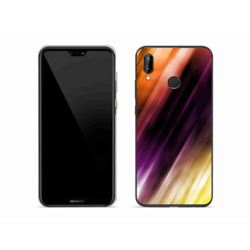 Gélový kryt mmCase na mobil Huawei P20 Lite - abstraktné vzor 5