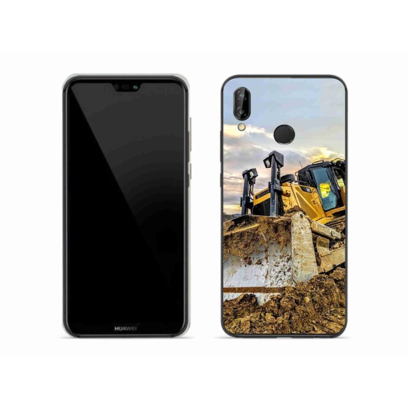 Gélový kryt mmCase na mobil Huawei P20 Lite - bager