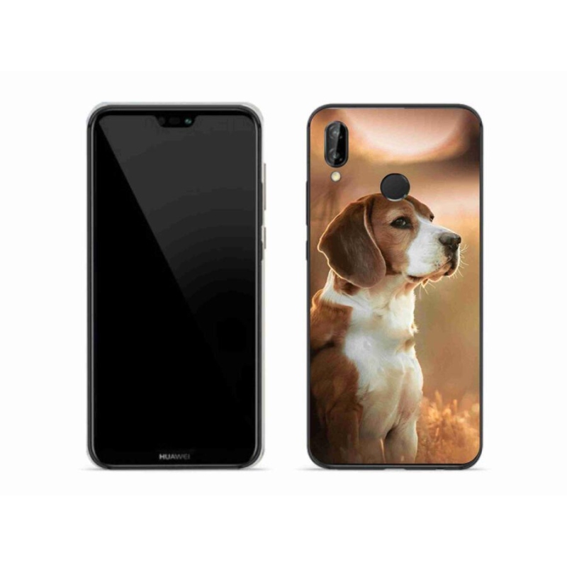 Gélový kryt mmCase na mobil Huawei P20 Lite - bígl