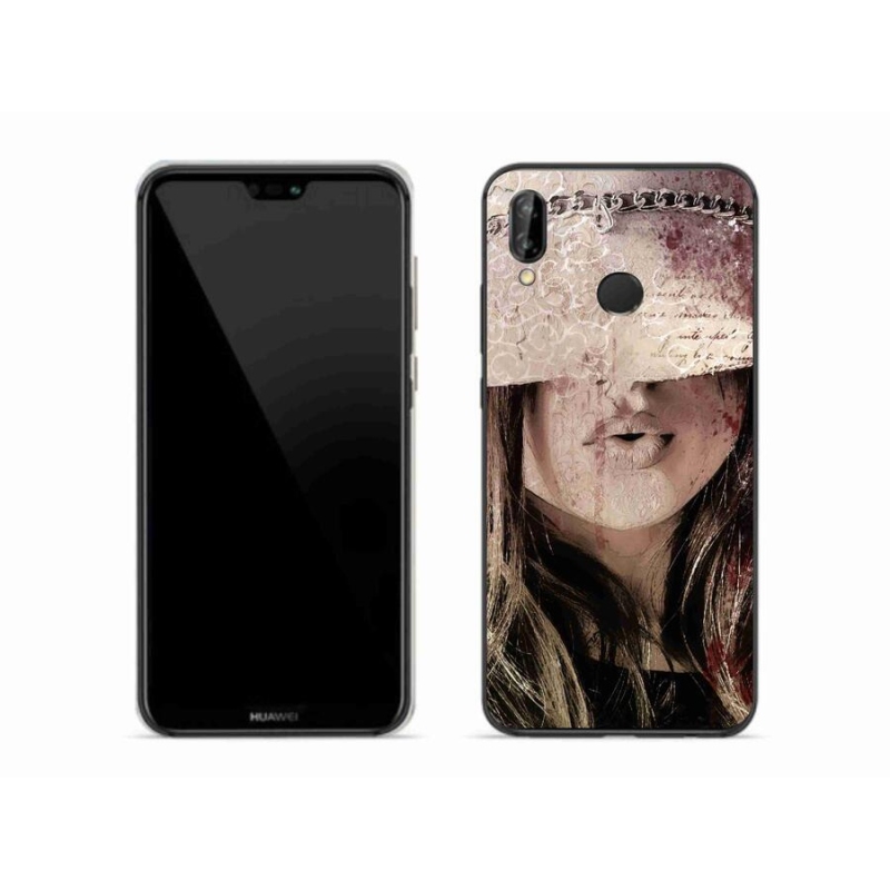Gélový kryt mmCase na mobil Huawei P20 Lite - dievča