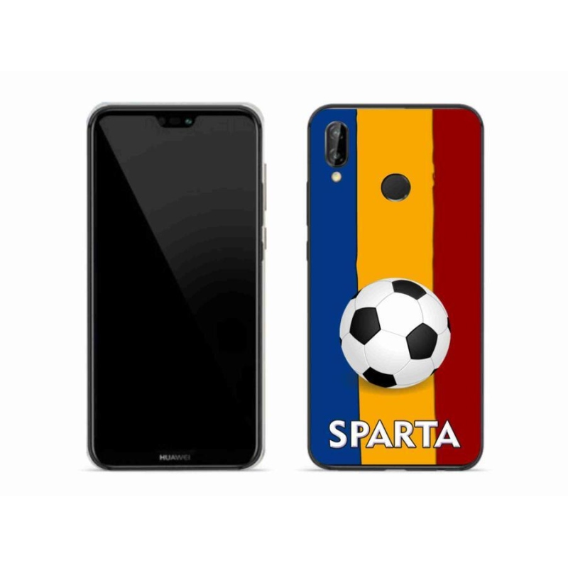 Gélový kryt mmCase na mobil Huawei P20 Lite - futbal 1