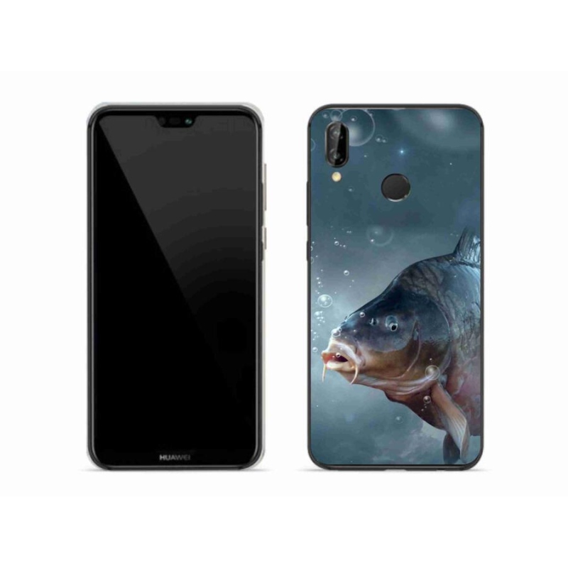 Gélový kryt mmCase na mobil Huawei P20 Lite - kapor a bublinky